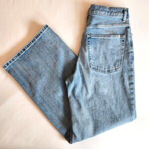 Everlane Way High Sailor Wide Leg Jean